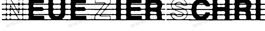 Neue Zier Schrift字体转换